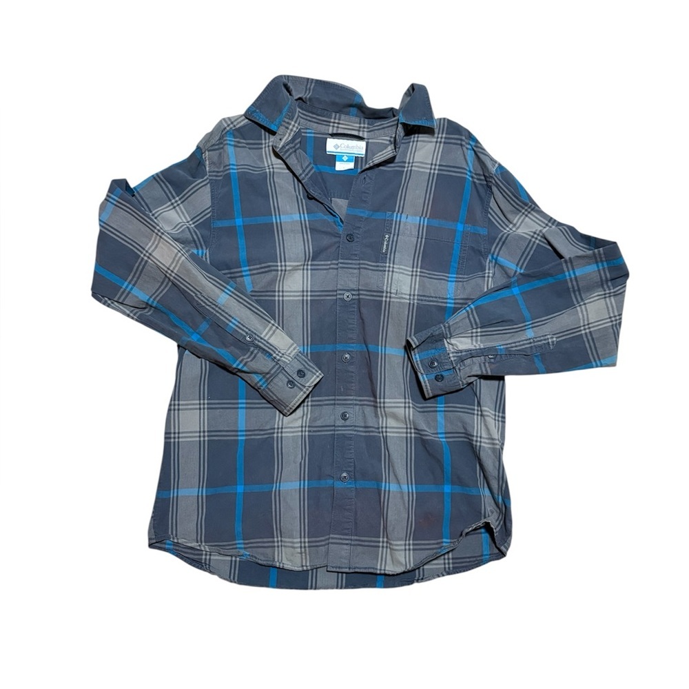 Men’s Columbia plaid button up
